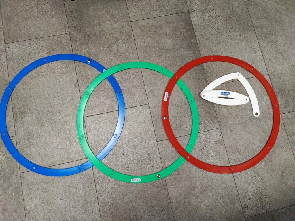 Cercle De Pétanque Pliable Eleactive Homologué FIPJP - Fabriqué En France Diamètre 50cm Polyamide